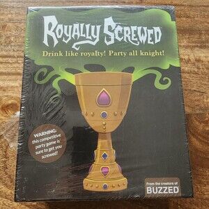 Buzzed Games Royally Screwed Party Card Game 2021 3-20 Players 21+ New Sealed